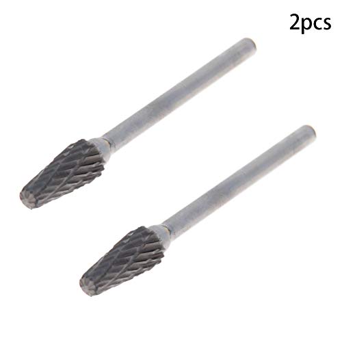 Fresas rotativas Auniwaig 0.24 pulg 2 piezas miniatura 3