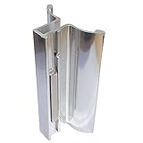 Gordon Glass® 3-3/4' Bright Chrome Frameless Shower Door Handle with Magnet
