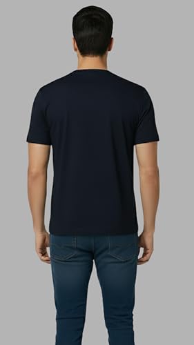 Image of Men's Cotton T-Shirt, Character-Inspired Lazy But Crazy Text T-Shirt Printed for Men and Boys, Round Neck, Half Sleeve, Regular Fit