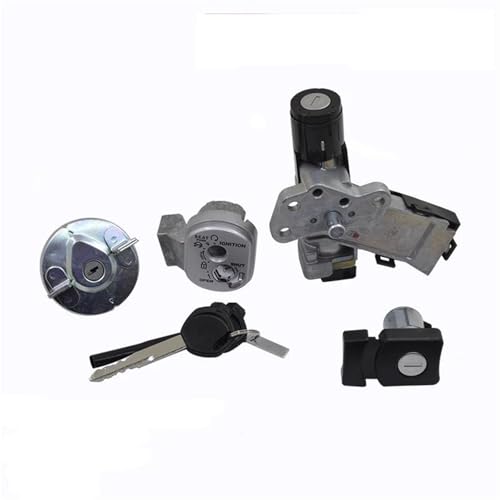 Conjunto de interruptor de encendido y tapa de combustible con dos llaves para Suzuki GSXR