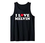 I Love Melvin Shirt For Girlfriend Boyfriend