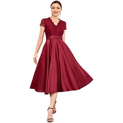 Robe de Soirée Ever-Pretty Bordeaux Cover