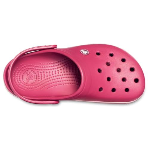 Image of Crocs Unisex Adult Crocband Clog 11016-6OR Pomegranate /Rose Dust M8W10