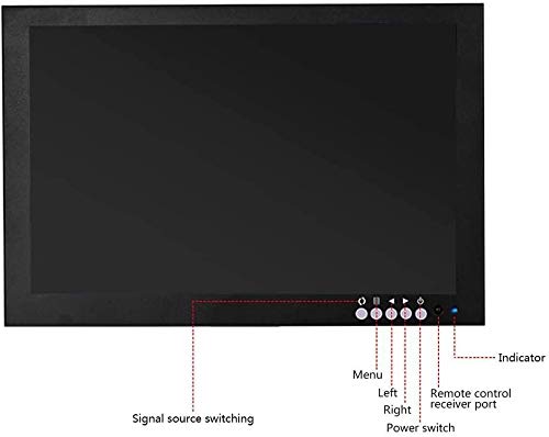 Eyoyo 10 Inch Ips Lcd Hdmi Monitor 1920X1200 Full Hd Monitor With Hdmi/Bnc/Vga/Usb Input And Speaker For Fpv Video Display Dvd Pc Laptop #TOP7
