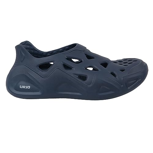 Image of URJO EZY Men's Clogs /Sandals with Adjustable Back Strap Ultra Soft & Flexibility Anti Skid Comfortable Waterproof Daily Mules Clogs /Sandals for Men