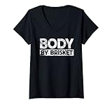Photo Gallery donna body by brisket bbq cookout barbecue fumatore grill master maglietta con collo a v Photo Gallery donna body by brisket bbq cookout barbecue fumatore grill master maglietta con collo a v