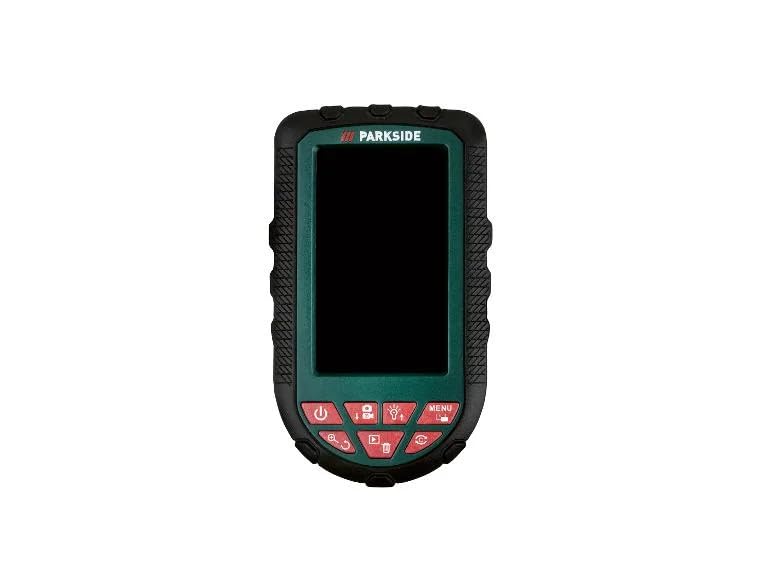 Kamera inspekcyjna Park Side PKIK 4.3, wyświetlacz LCD 4,3", elastyczny endoskop, akcesoria inspekcyjne, węże samochodowe