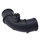 Codo de purga de refrigerante de manguera de motor para Mini R50 R52 R53 20012006 ABS negro repuesto para radiador de reparación de sistema de refrigeración 17127515487 Pipe Plus