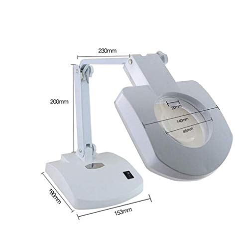 Lampe loupe fatigue oculaire évitée pour tâche de précision
