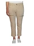Supplies By Unionbay Womens Capri Cropped Pants (Walnut, 10)