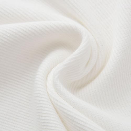 Image of Baby Long Sleeve Shirts Infant Toddler Tshirt Ribbed Undershirts for Girls Boys Clothes 6 Months-3 Years