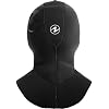 Aqualung Unisex Seawave Flex Dive Hood - Durable 7/4mm Neoprene Customizable Face Seal Easy Drying Hood w/Vent System for Scuba Diving, Snorkeling, Surfing