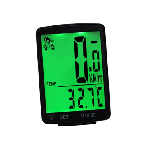 FOYTOKI Motorized Bicycle Speedometer Bike Tachometer Odometer Bike Computer Back Light