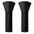 ANSTROUT 420D Patio Heater Cover Waterproof with Zipper, Outdoor Patio Propane Heater Cover for 24 Months of Use Size 89" Hx33 Dx19 B Round Patio Heater Cover for Bad Weather (Black-2Pack)