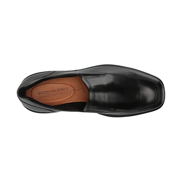 ECCO Men's Helsinki 2.0 Apron Toe Slip-on Loafer, Black, 9-9.5 - Image 6