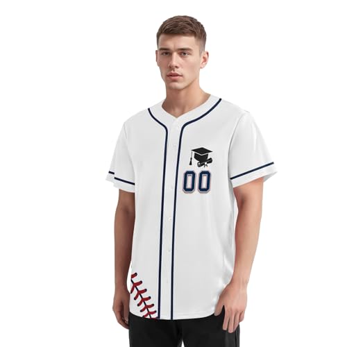 Custom Senior 2026 Class Jersey para estudiantes Camiseta personalizada de graduación escolar con nombre y número para hombres, mujeres y jóvenes miniatura 7