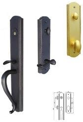 Roland Entrance Handleset Handing: Right, Finish: Oil Rubbed Bronze