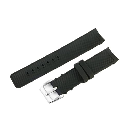 IWC �A�N�A�^�C�}�[ �t�@�~���[�V���[�Y IW328802 IW376806 �ƌ݊������� �J�[�u�����C���^�[�t�F�[�X �f�������O���\�ȕ֗��ȃt�b�f�S�����E�H�b�`�o���h 22mm(Black-Steel-K10)