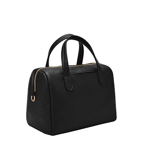 Fossil black satchel bag – image 7