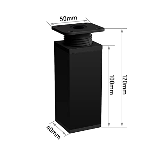 Rusoz Black Adjustable Cabinet Legs - Image 2