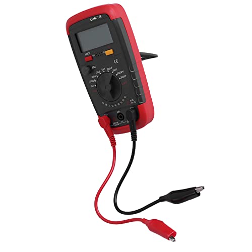 Kondensatortester Digitale Kapazität Uyigao Digitaler Batteriebetriebener Kapazitaner Strom Kondensatormessgerät Tester 6013L LCD-Display
