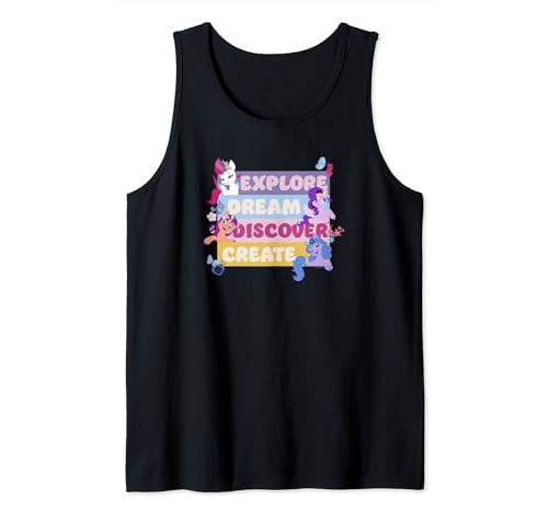Débardeur My Little Pony Explore Dream pour fille en coton léger