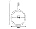 Lodge Cast Iron Round Griddle with Red Silicone Hot Handle Holder, 10.5-inch