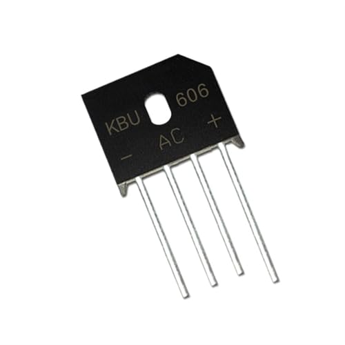 Pont redresseur KBU606 6A 600V pour circuits imprimés lot de 200 pièces - 2