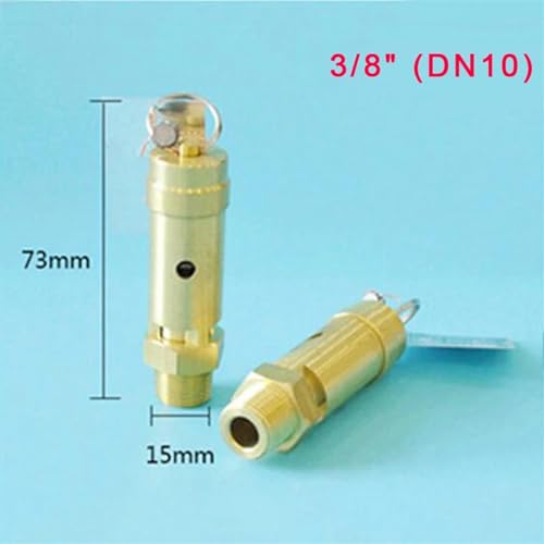 Soupape de sécurité pour compresseur d'air DN40 1.2MPa avec anneau de décharge mâle