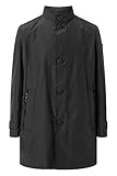 Strellson Herren Midland-w Mantel, Schwarz, 46