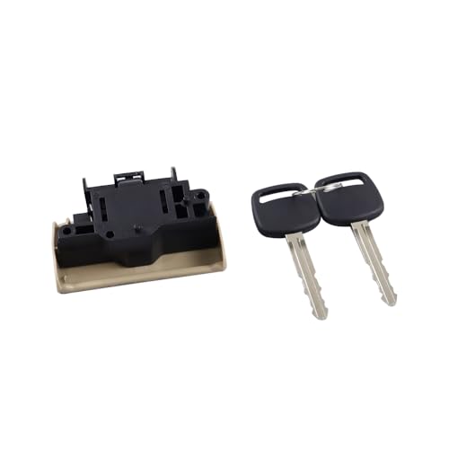 Manija con llave para guantera miniatura 5