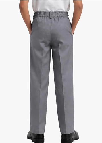 Image of School Uniform Pants for Boys and Girls, Half Elastic Waist, Comfortable and Durable Readymade Trouser