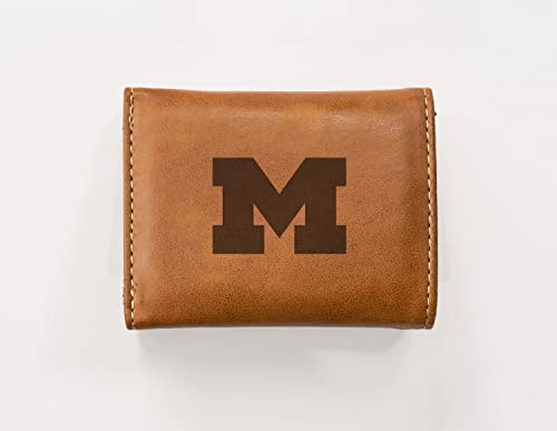 Image of Rico Industries NCAA Laser Engraved Trifold Laser Engraved Tri-Fold Wallet - Men's Accessory