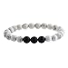 Produktbild UINGKID Damen-Armband Charm Kreative Stilvolle Männer Frauen 8mm Lava Rock Chakra Perlen elastische Naturstein Achat