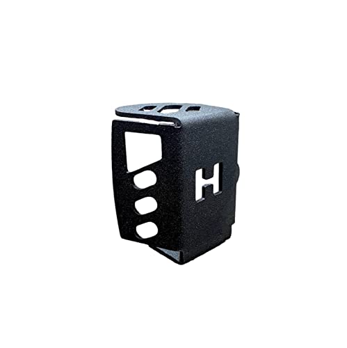 Image of SGTB Heavy Rear Brake Oil Container Guard for Hunter 350 Rear Reservoir Cover