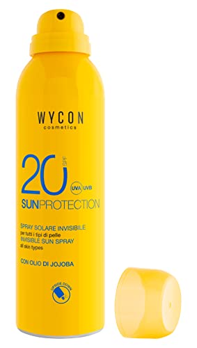 WYCON cosmetics Spray cuerpo 20 SPF - Spray protección solar cuerpo con vitamina E y aceite de jojoba