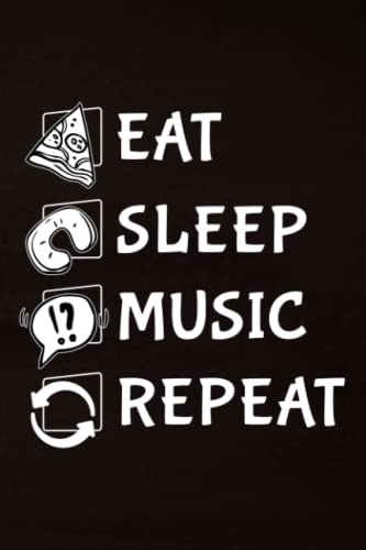 Birthday Gifts: Eat Sleep K-Pop Repeat Kawaii Cat Listening Music Kpop Gifts Nice: Music, Gift for...