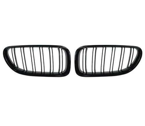 Calandre kiney pour BMW Série 6 F06 F12 F13 plastique ABS robuste double ligne brillant