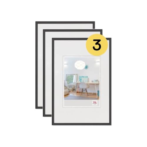 Moderno profilo semicircolare di plastica largo 9,8 mm in pratica confezione da 3 pezzi.