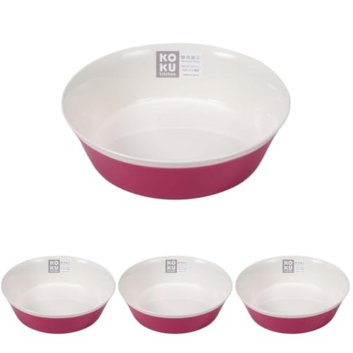 KOKUBO(�R�N�{) KOKU ���E���h�[�M �� �}�[���^�s���N 18�p �H��@�Ή� �L�b�`�� �H�� �ϔM �����W �Ή� �y�� �v���X�`�b�N ����Ȃ� ������� ���� �{�E�� �V���v�� �J���[ �T���_ �f�U�[�g �p�X�^ �X�[�v KC-219 (× 4)