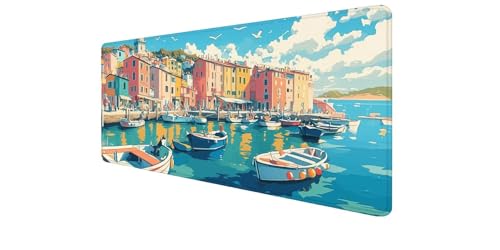 Tapis souris grand format 700x300mm imperméable pour Gamer PC