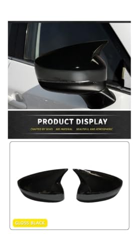 Cache rétroviseur pour Mazda CX-5 2017-2023 coque style carbone