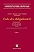 Produktbild Code des obligations II (CO II): Art. 530-1186 CO; Art. 120-141 LIMF; ORAb; Avec des introductions à la LFus, et à la LTI (Commentaire romand)