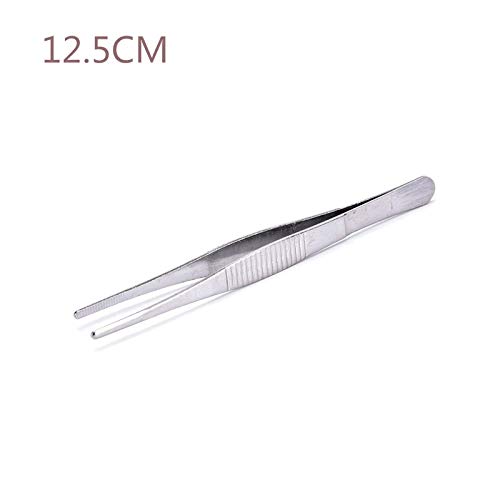 Kooktang, 1 stks rvs pincet Clip keuken gadgets barbecue tang voedsel tang voedsel clip barbecue buffet Restaurant gereedschap 12.5 cm 25 cm 30 cm chef-kok pincet (Kleur : 12.5cm