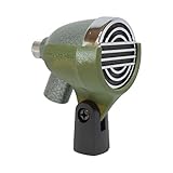 Ammo Clip HB52 - Bullet Mic Holder For Hohner HB52'Harp Blaster' Harmonica Microphones (Olive Green)