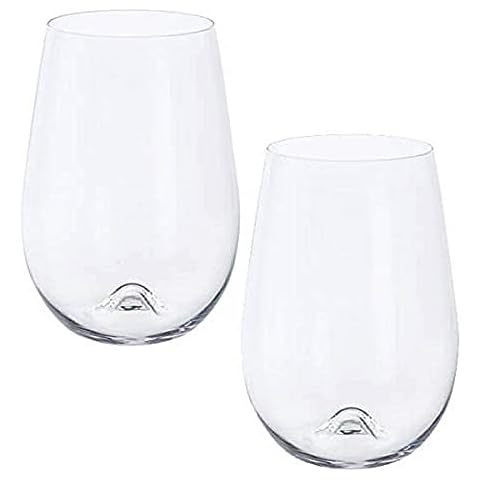 Dartington Crystal WB429/P Stemless Wine Glasses - Set of 2 Cover