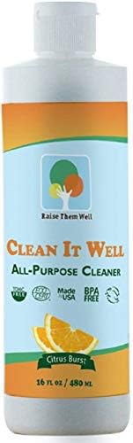 ToxicFree® Citrus All Purpose Cleaner - Non Toxic Multi Purpose Cleaner and Citrus Disinfectant (16 oz.)