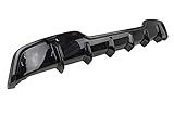 Compatible with 2019-2021 Corolla Hatchback E210 MZEA12R 5D Rear Bumper Diffuser Painted Glossy Black
