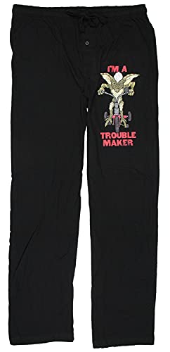 Seven Times Six Gremlins Mohawk I'm A Trouble Maker Men's Sleep Lounge Pajama Pants