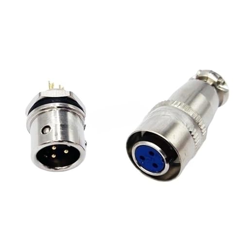 Connecteur XS8 push-pull autobloquant 3 broches mâle et femelle 8 mm ensemble complet rapide